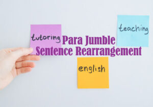 Para Jumbles for IBPS PO English Language Question Papers