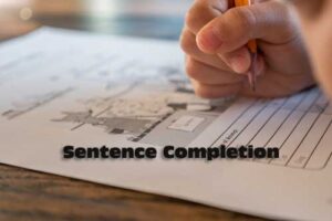Sentence Competition for GRE