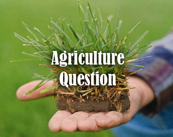 Agriculture Question Bank